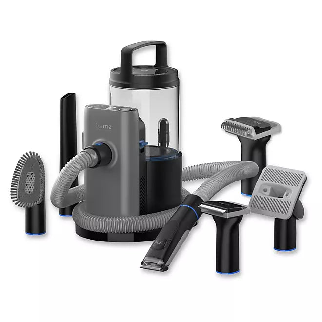 furMe Professional PLUS Pet Grooming Vacuum Kit