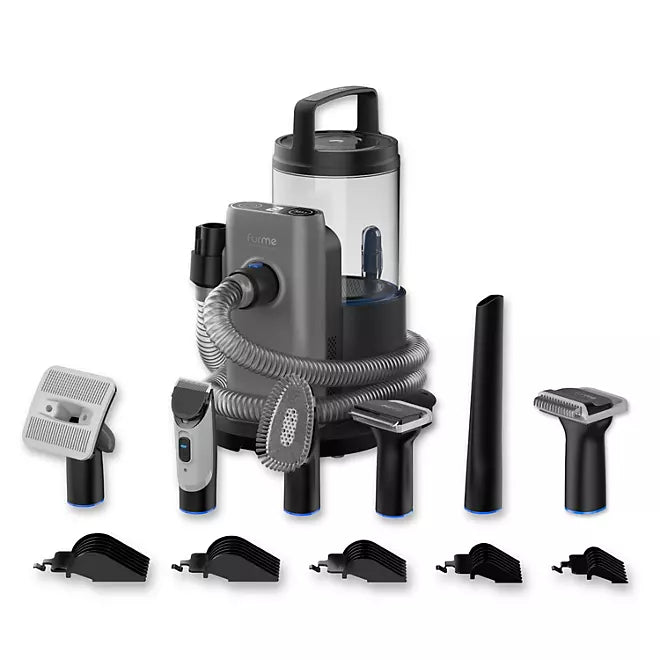 furMe Professional PLUS Pet Grooming Vacuum Kit