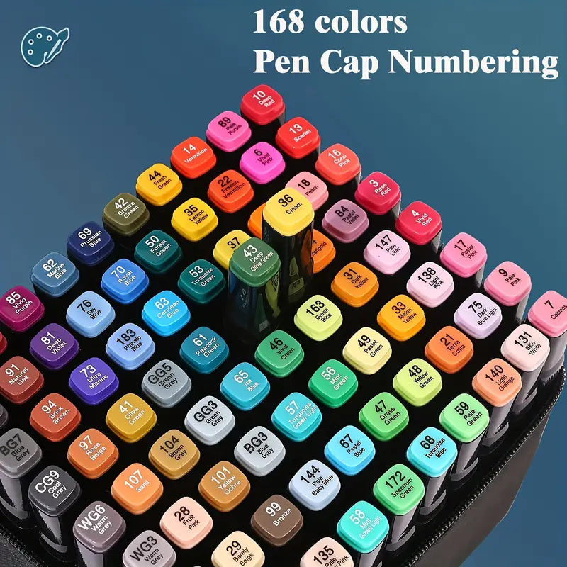 120 Colors Alcohol Markers - Ballimart