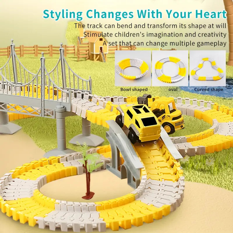 Electric Track Toy Car Toy, Over 8 Years Old - Ballimart