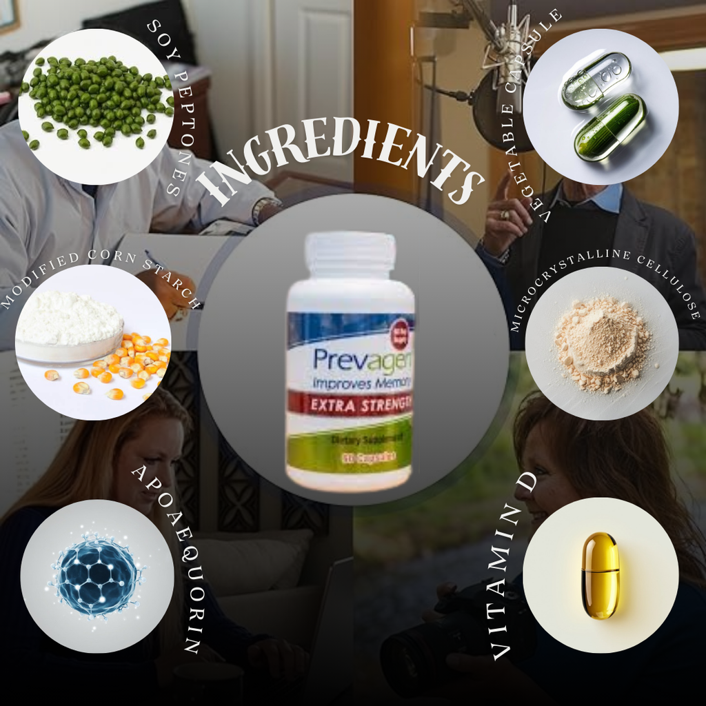 Prevagen Extra Strength 20mg, 60 Capsules – Three Pack – Brain Health Supplement with Apoaequorin &amp; Vitamin D + 7-Day Pill Minder