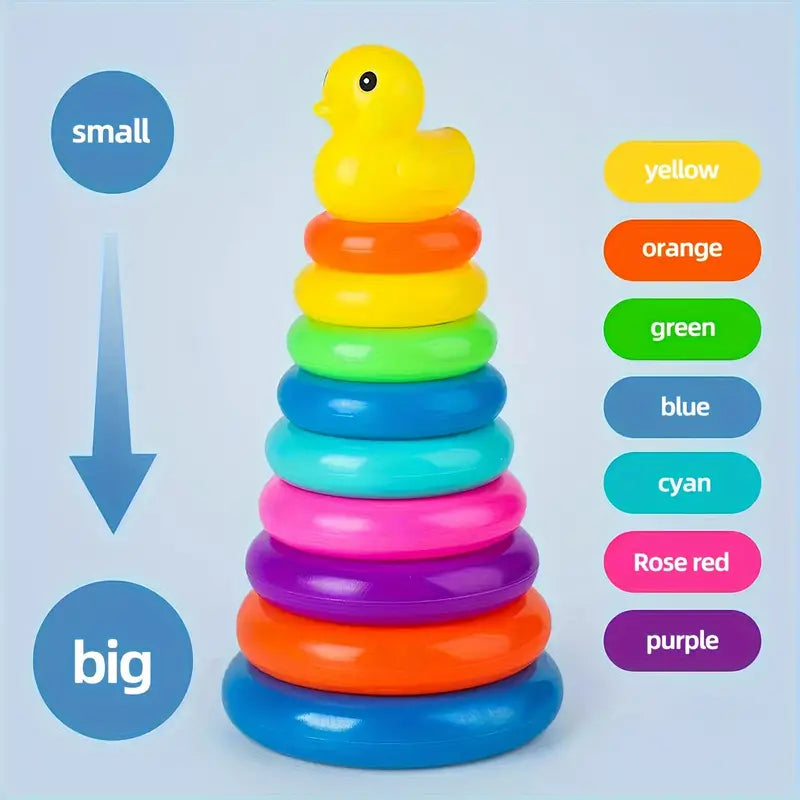 Color Random Rainbow Circle Educational Toys - Ballimart