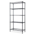 5 Tier Storage Rack Wire Shelving Unit Storage Shelves - Ballimart