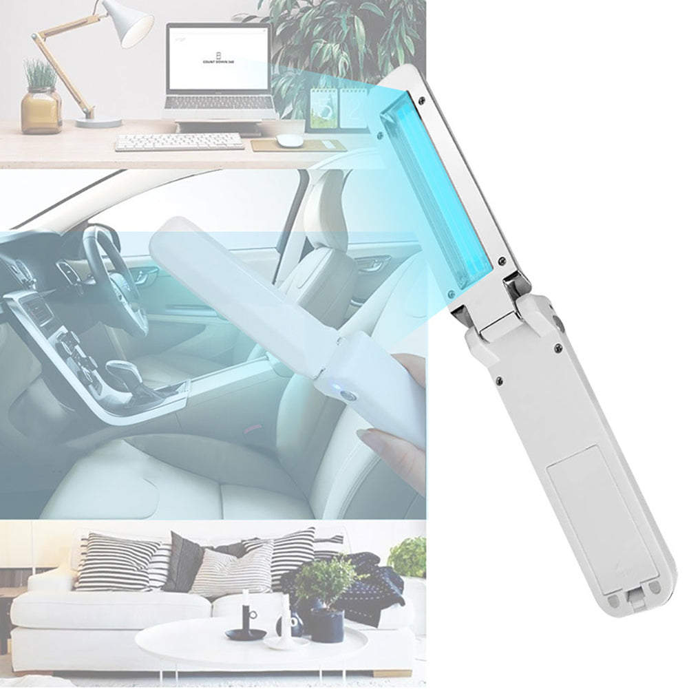 Portable USB LED Sterilize UV-C Light Handheld Lamp Home Disinfection US - Ballimart