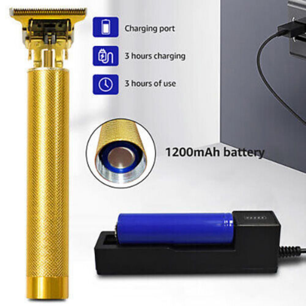 Professional Trimmer Hair Clippers Cutting Beard Cordless Barber Shaving Machine - Ballimart