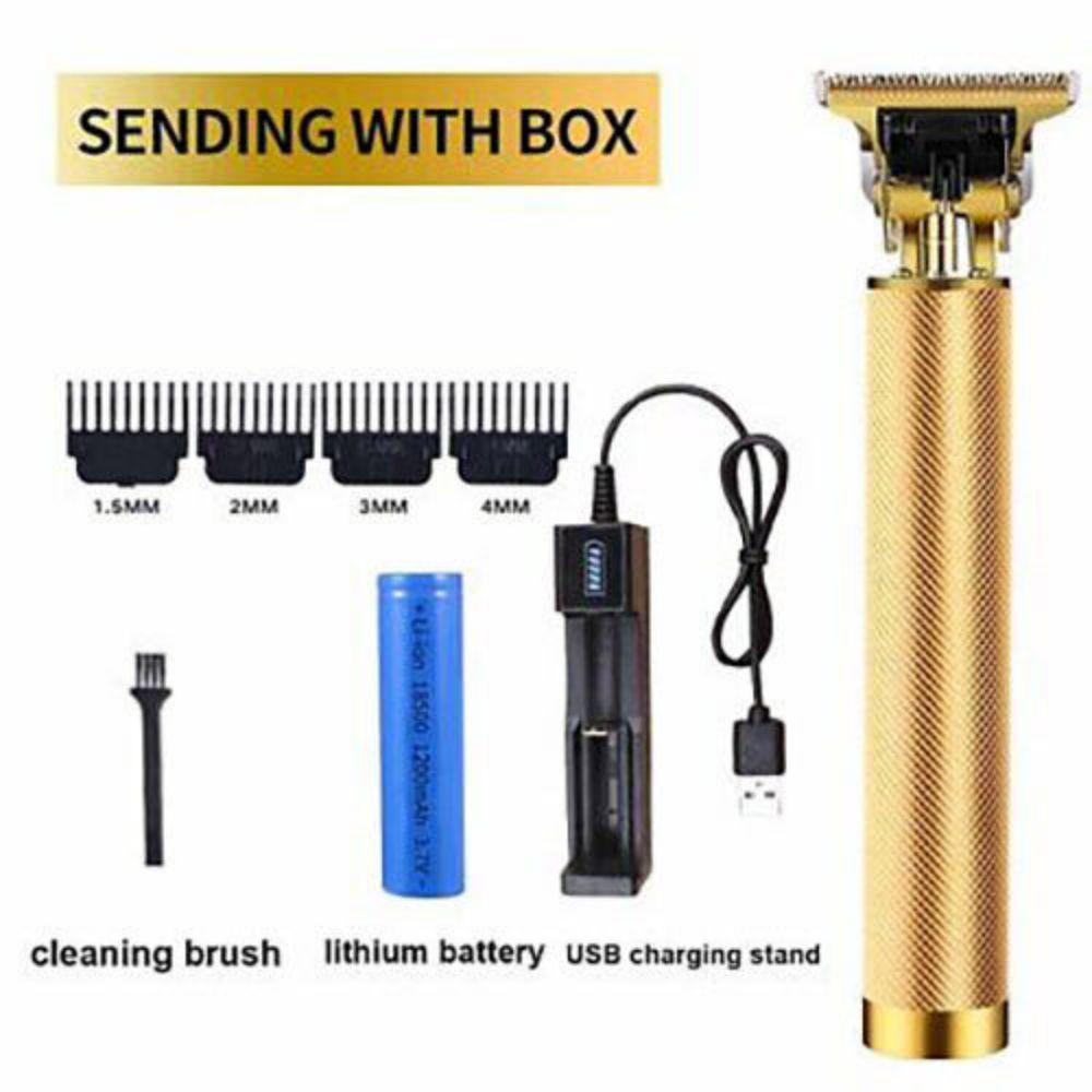 Professional Trimmer Hair Clippers Cutting Beard Cordless Barber Shaving Machine - Ballimart
