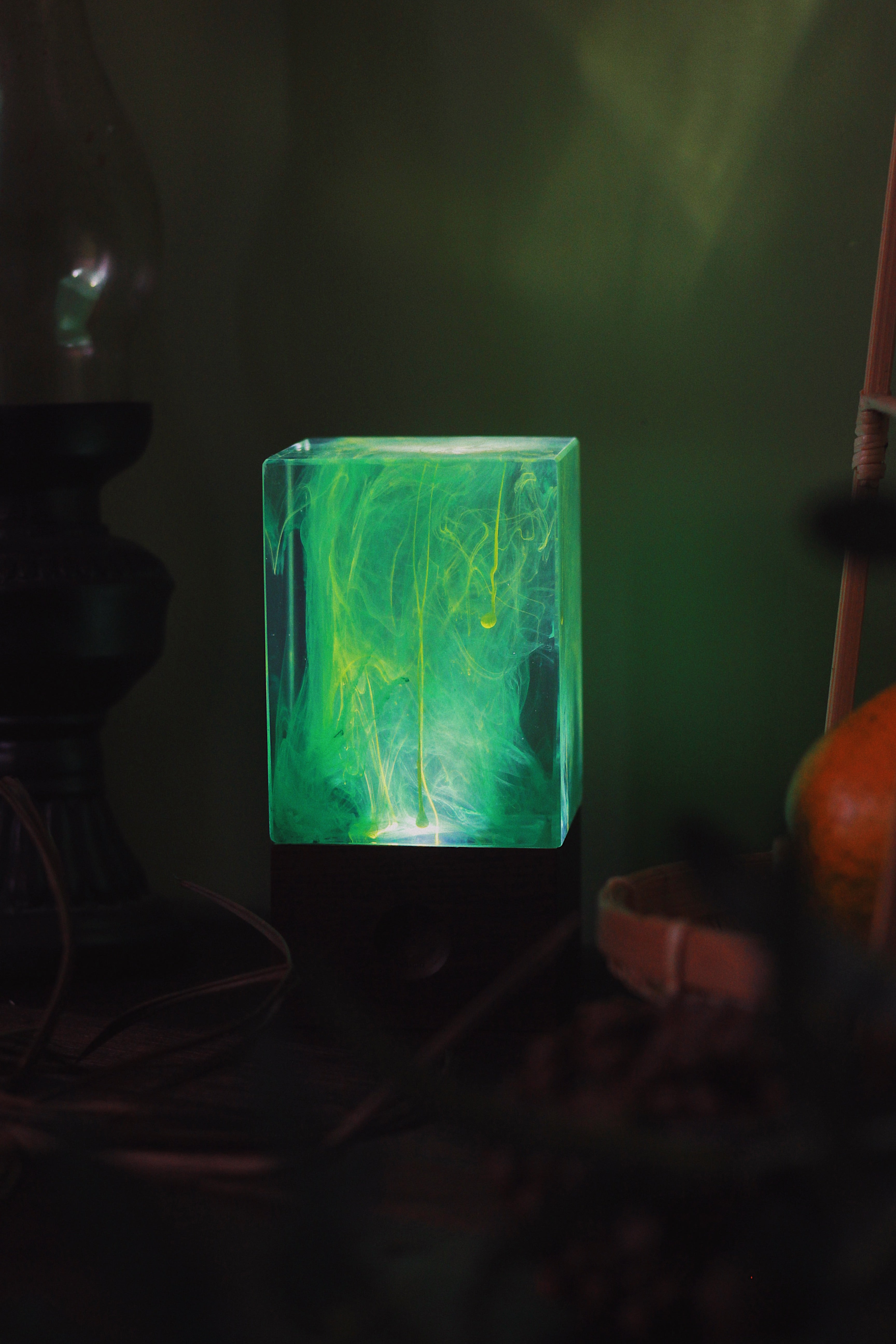 Resin table decor-Aurora,Table lamp,gifts