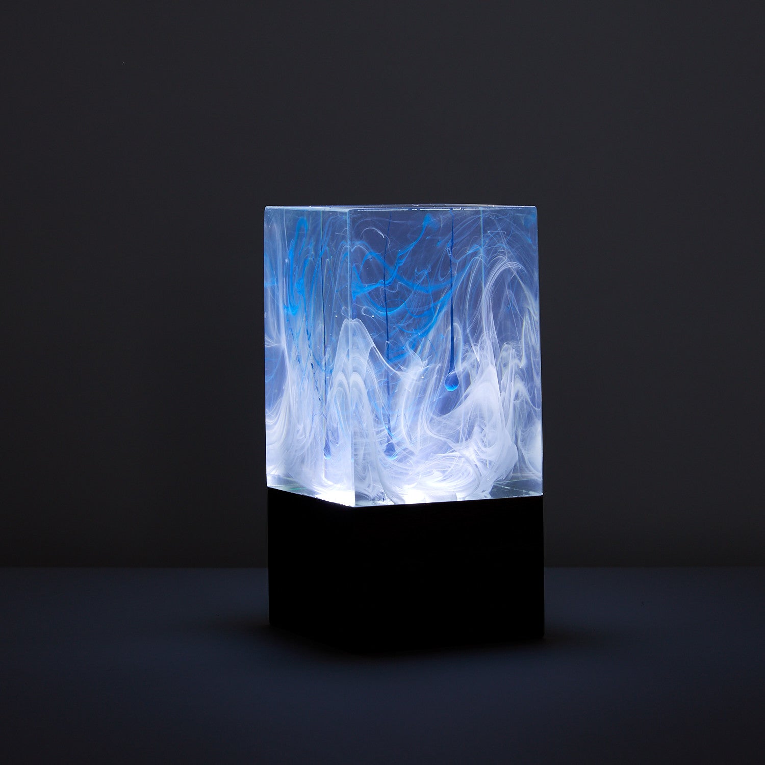 Resin Table Lamp - Ice,Table lamp,gifts