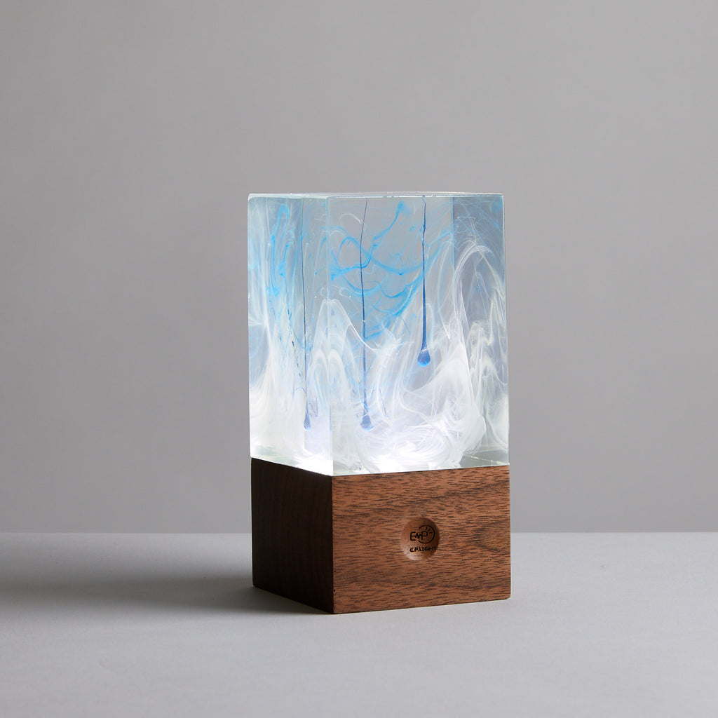 Resin Table Lamp - Ice,Table lamp,gifts - Ballimart