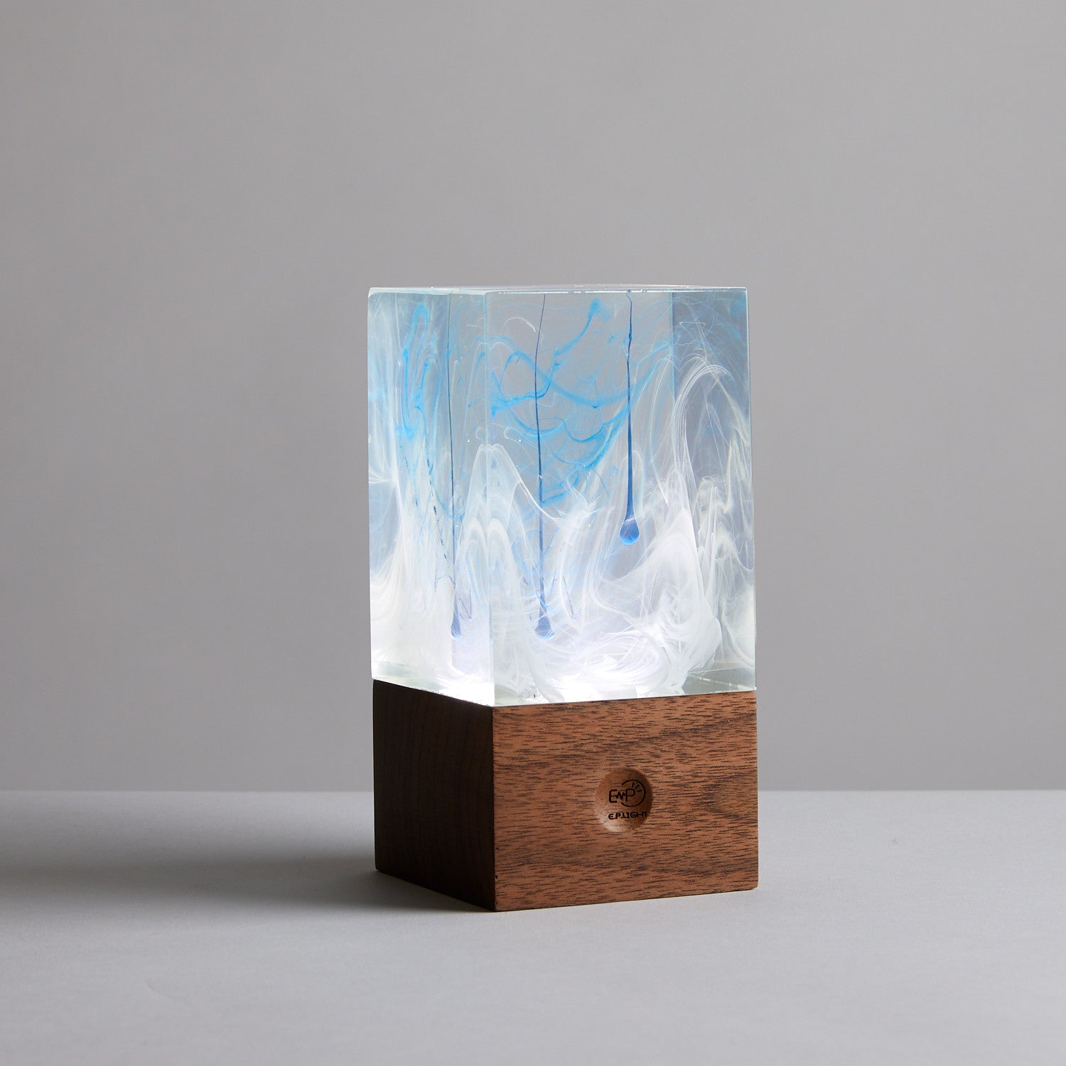 Resin Table Lamp - Ice,Table lamp,gifts - Ballimart