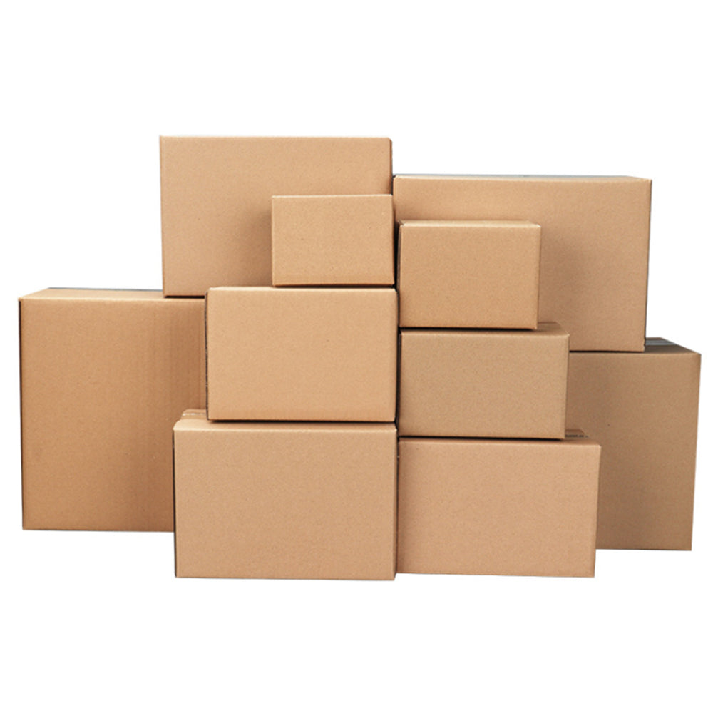 100 Corrugated Paper Boxes 6x4x4"（15.2*10*10cm）Yellow - Ballimart