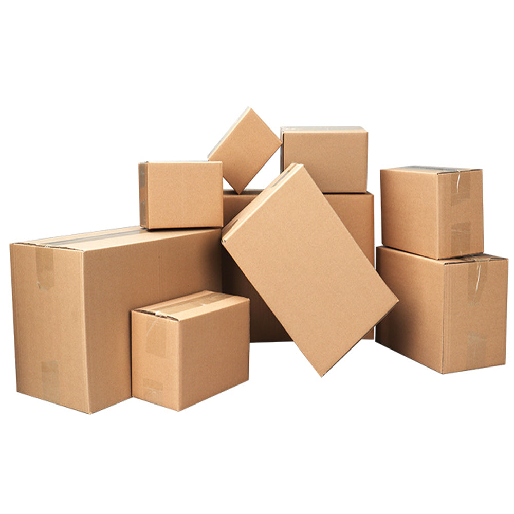 100 Corrugated Paper Boxes 6x4x4"（15.2*10*10cm）Yellow