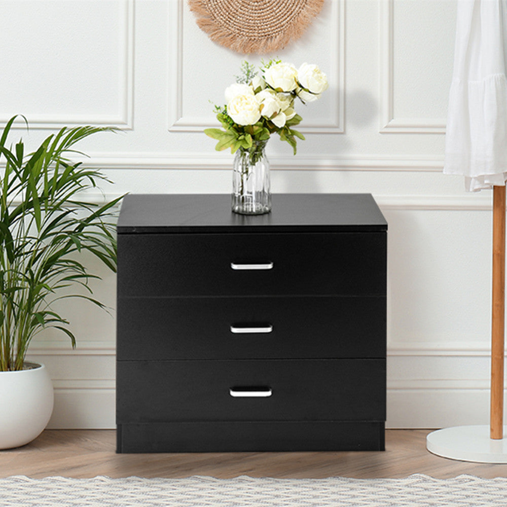 FCH Modern Simple 4-Drawer Dresser White - Ballimart