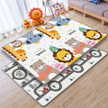 Baby Play Mat for Floor, Reversible Foam Play Mat for Baby, Non-Toxic Baby Floor Mat, Haute Collection Crawling Mat, Rolling Kids Play Mat, One-Piece Waterproof Playmat for Babies - Ballimart