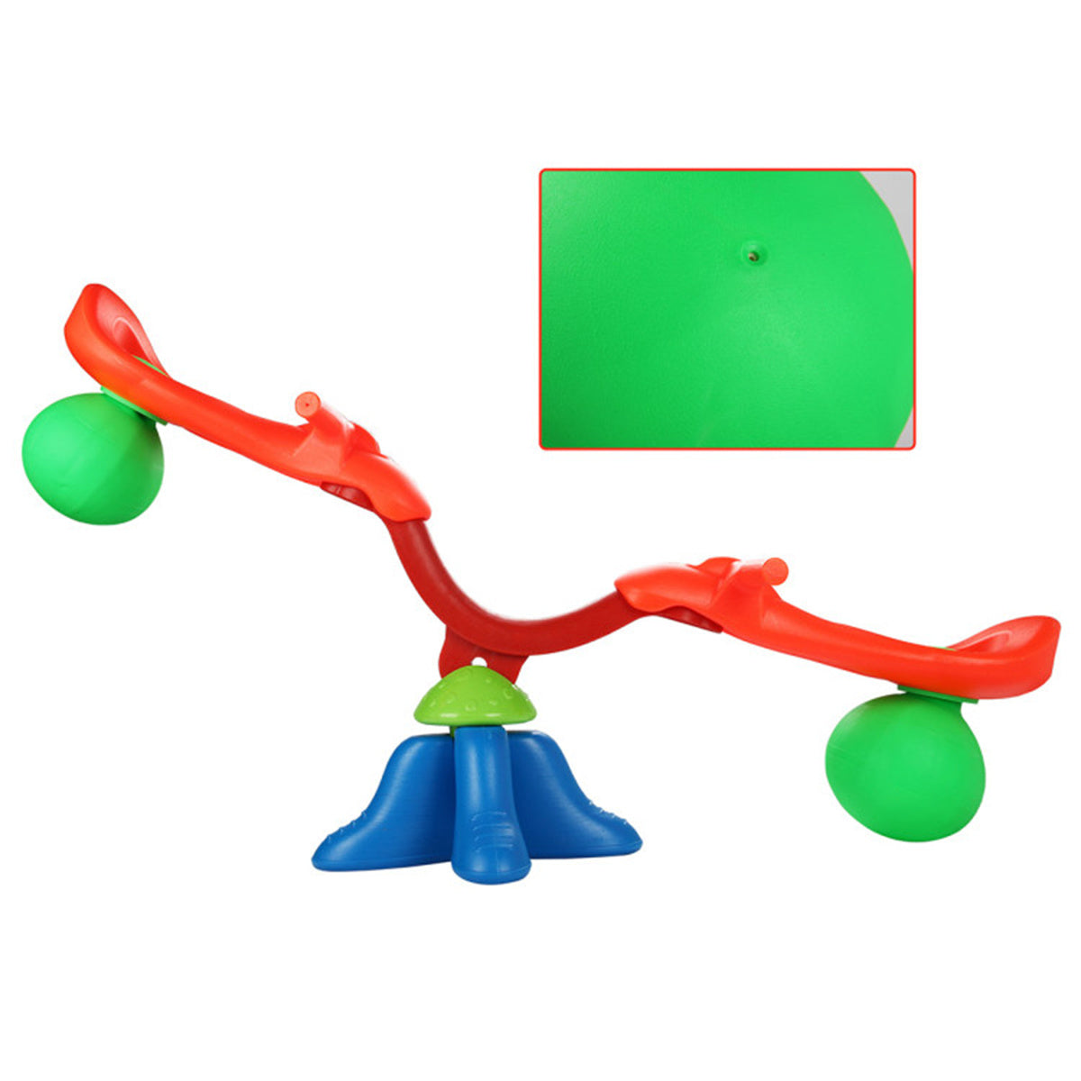 Spinning Teeter Toy，Kid's Seesaw 360 Degree Spinning Teeter - Ballimart