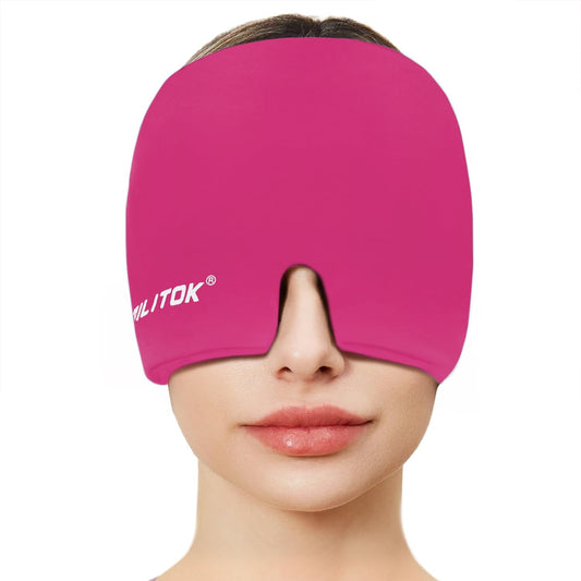 Migraine Headache Relief Cap, Gel lce Head Wrap for Tension and Stress Relief.(No shipments on weekends) - Ballimart