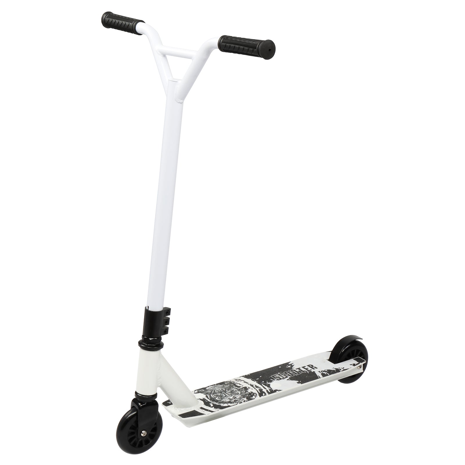 Pro Scooter for Teens and Adults, Freestyle Trick Scooter White