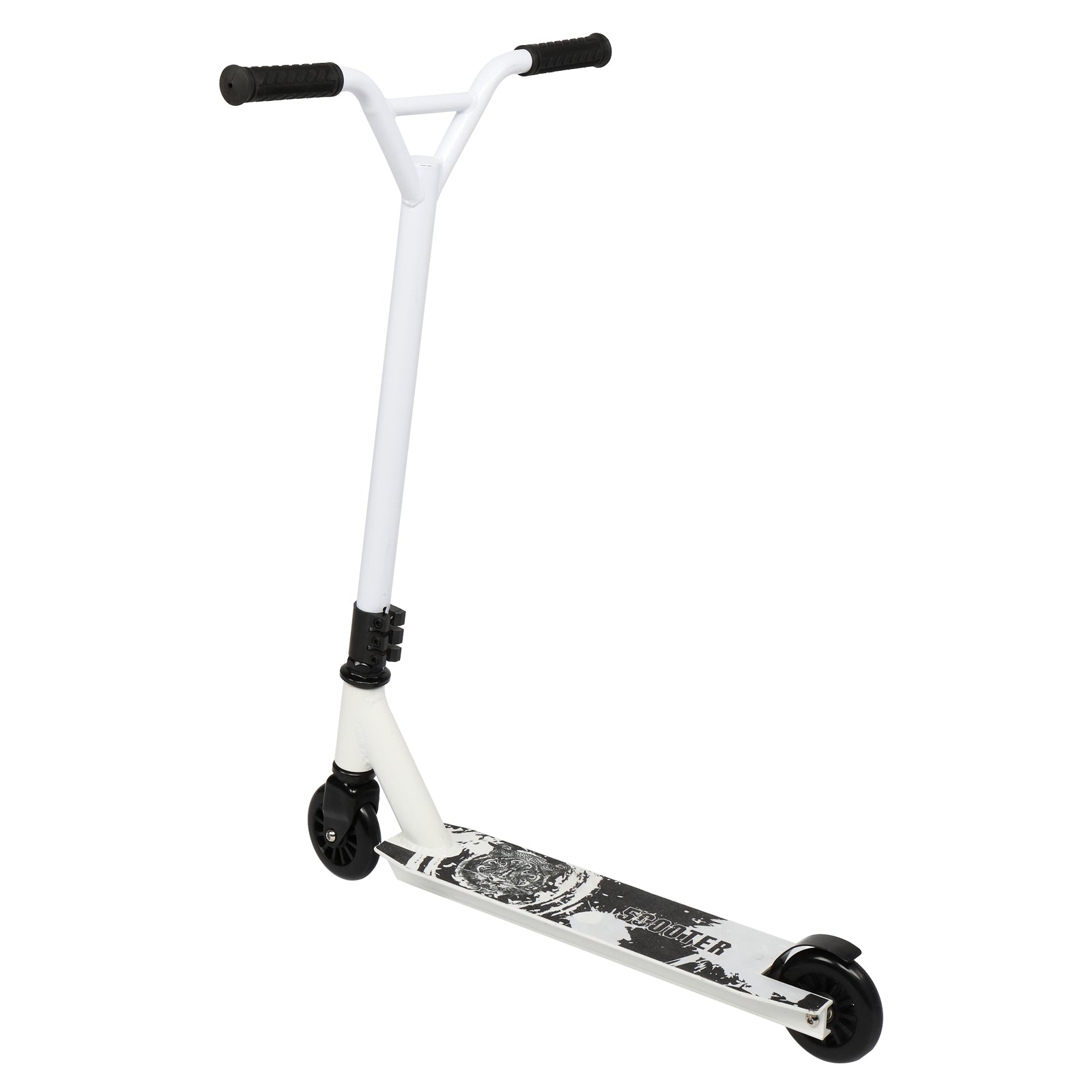 Pro Scooter for Teens and Adults, Freestyle Trick Scooter White - Ballimart