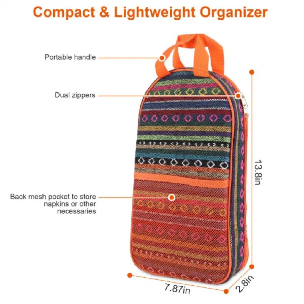 19Pcs Camping Cooking Utensil Kit Portable Picnic Cookware Outdoor Kitchen Equipment Gear Campfire Barbecue Appliances with Storage Bag(No shipments on weekends, banned from Amazon) - Ballimart