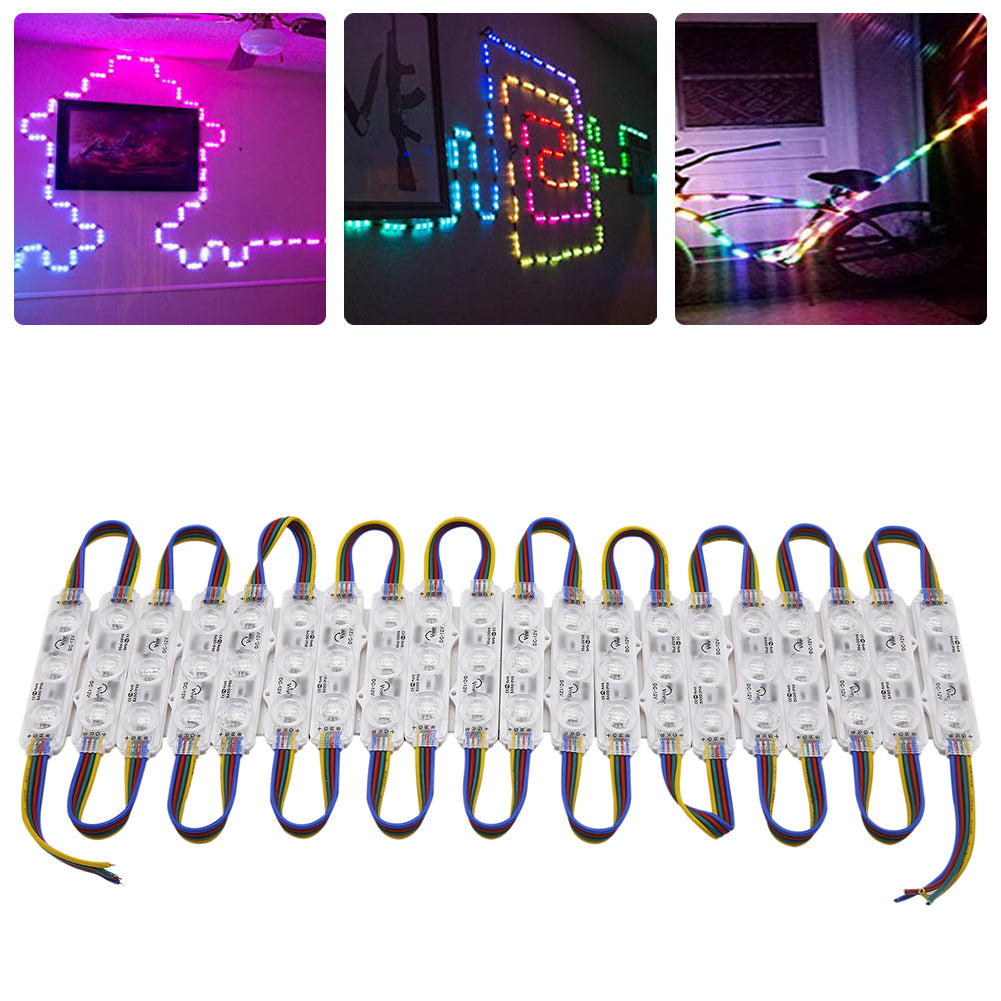 RGB 5050 LED Storefront Window LED Module Light Waterproof Letter Sign Lights US - Ballimart