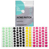 Pimple Patches for Face, Hydrocolloid Acne Patches Cute Star Pimple Patches for Healing, Cute Face Stickers, Zit Patch, Salicylic Acid & Tea Tree 3 Sizes,160 pcs Green&Black(No Shipment on Weekends) - Ballimart