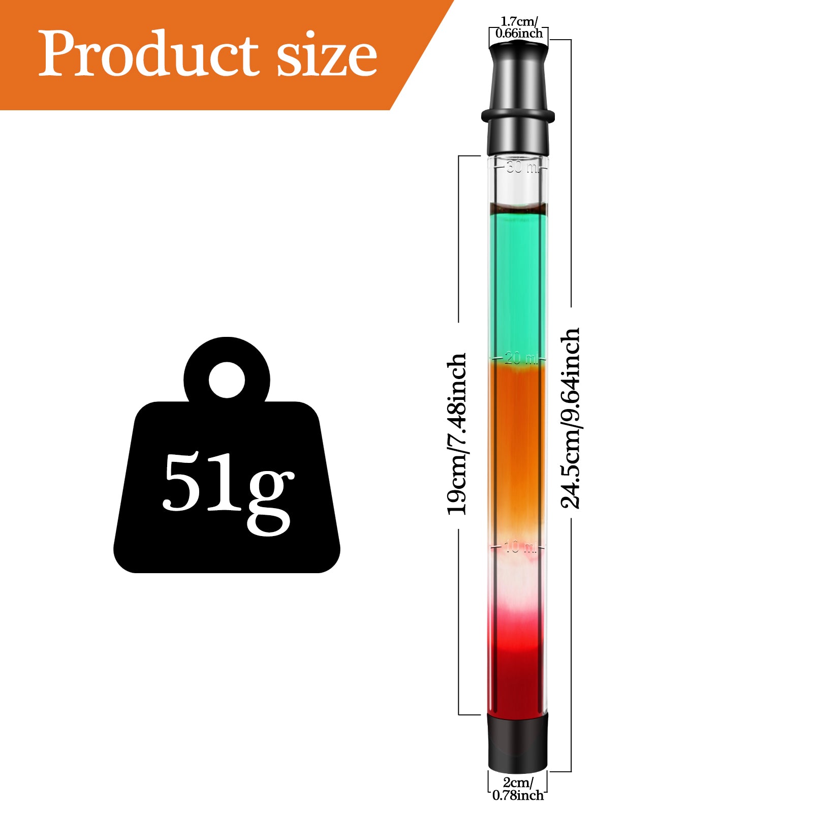 Shot Straw, Shot Holder For Drinks and Chasers,the Beach, Pool&Parties - Fits into Soda and Juice Bottles, Black(No Shipment on Weekends) - Ballimart