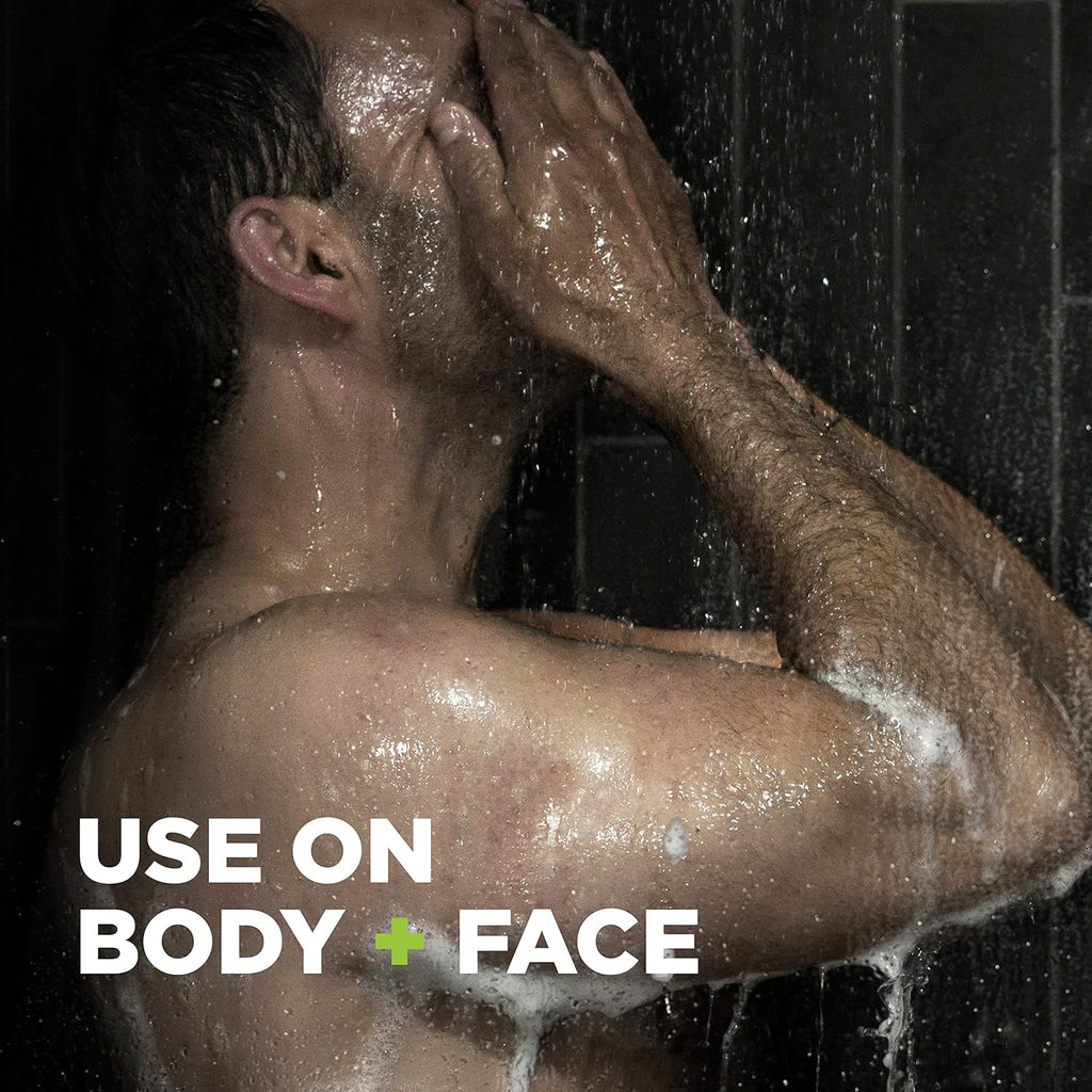 Dove Men+Care Extra Fresh Body and Face Bar 3-in-1 Cleanser for Shaving, Hydrating Skin, 3.75 oz, 14 Count - Moisturizing Face & Body Soap for Men