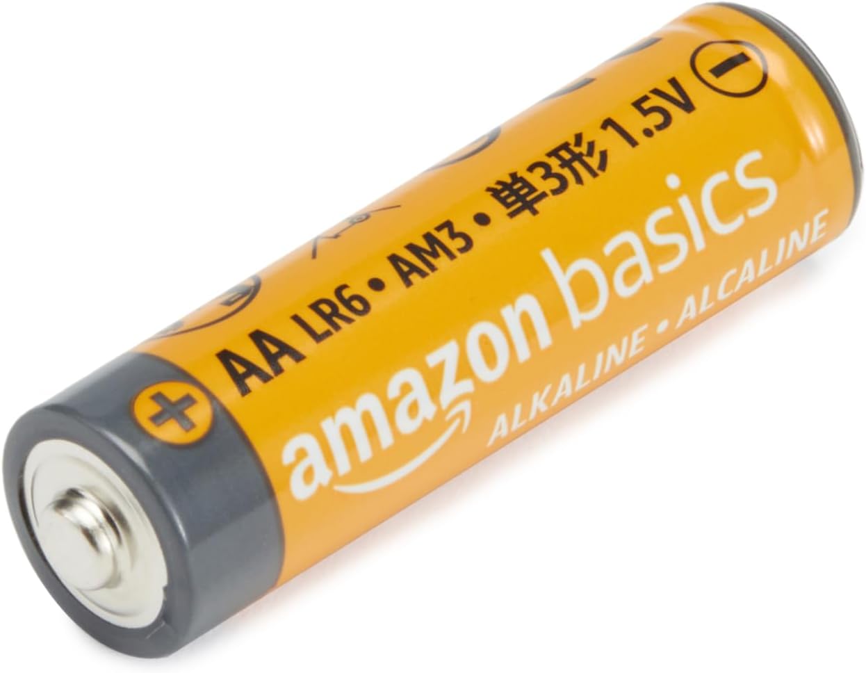 Amazon Basics 48-Pack AA Alkaline High-Performance Batteries - 1.5 Volt | 10-Year Shelf Life