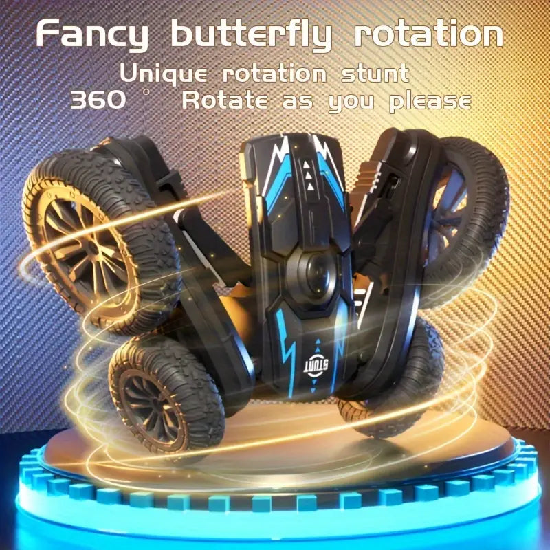 Butterfly Stunt Remote Control Car Toy