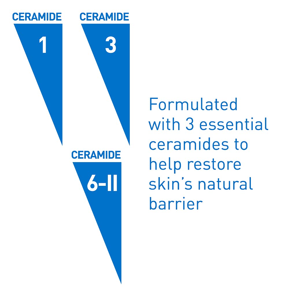 CeraVe Foaming Facial Cleanser - 19 oz | Hyaluronic Acid, Ceramides & Niacinamide for Oil Control - Ballimart