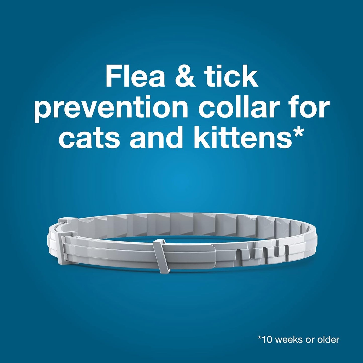 Seresto Cat Flea & Tick Collar – Veterinarian Recommended, 8 Months Continuous Protection with Slow-Release Imidacloprid & Flumethrin