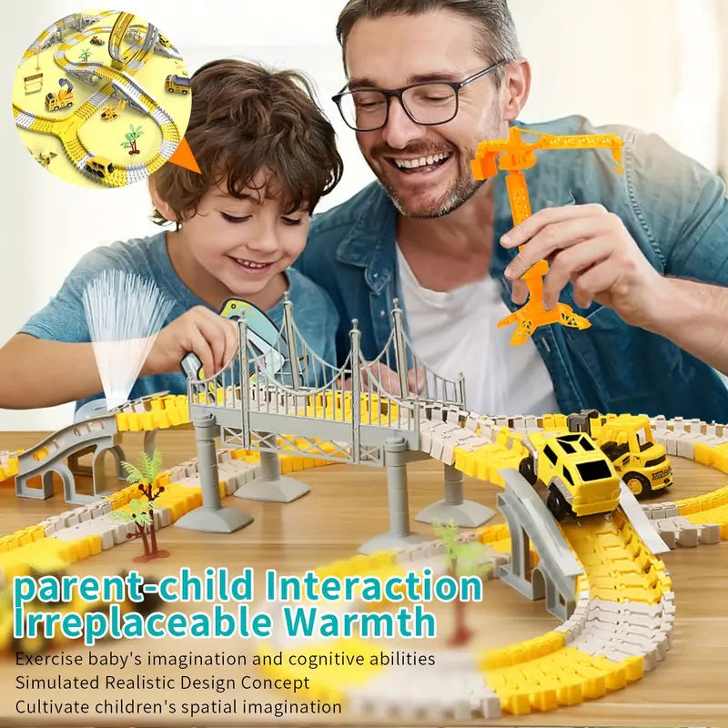 Electric Track Toy Car Toy, Over 8 Years Old - Ballimart