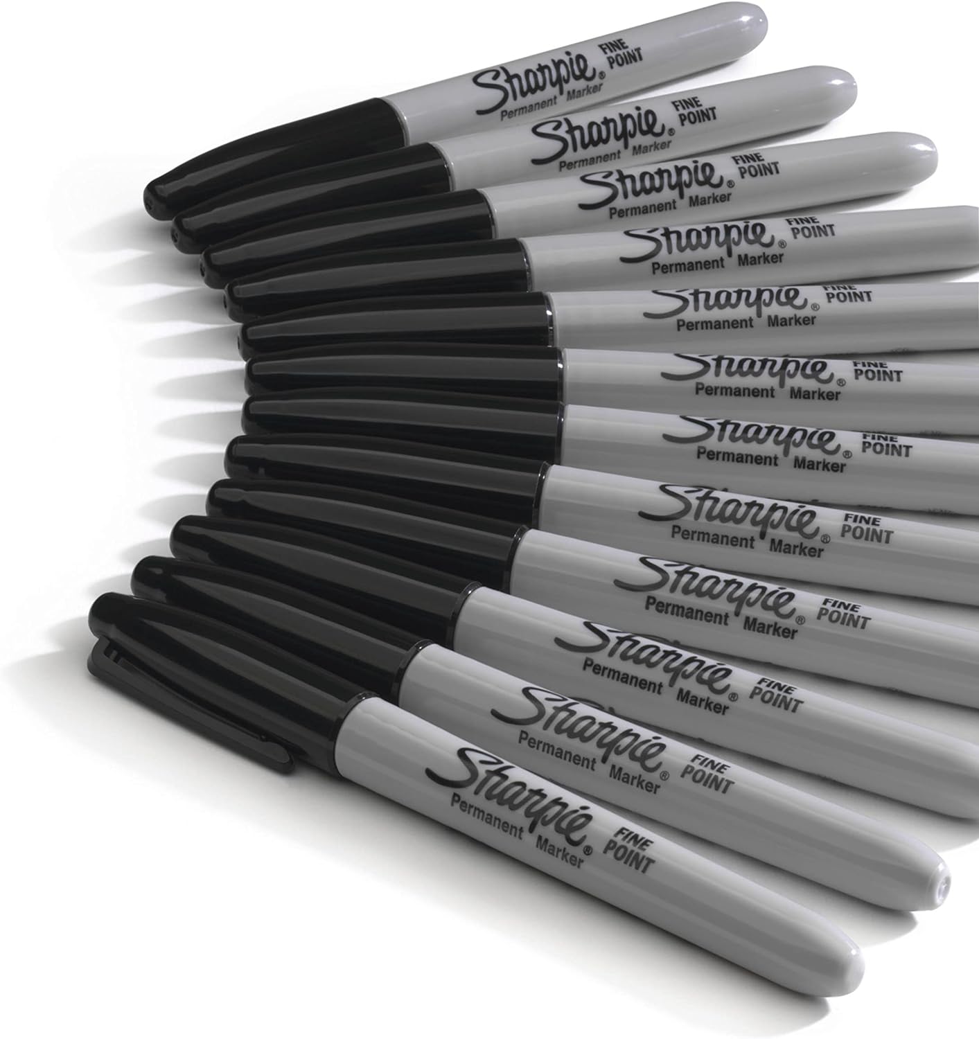 Sharpie Permanent Markers Bulk Set - Fine Tip, 36 Count | Black