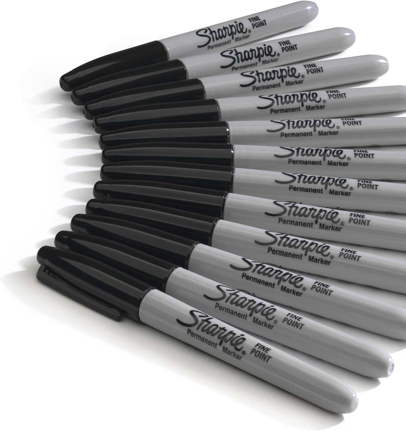 Sharpie Permanent Markers Bulk Set - Fine Tip, 36 Count | Black - Ballimart