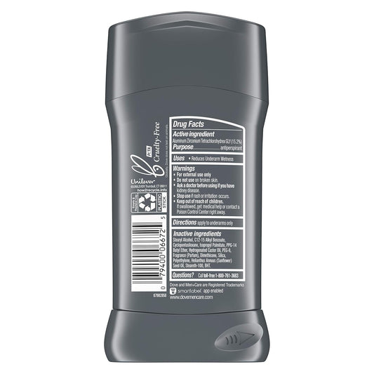 Dove Men+Care Antiperspirant Deodorant | Extra Fresh | 72-Hour Protection | 4-Pack - Ballimart