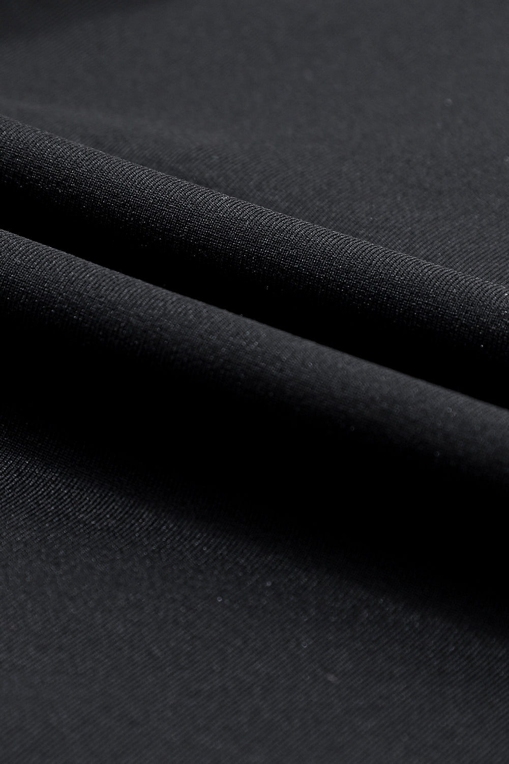 Black Exposed Seam High Waist Pocketed Joggers - Ballimart