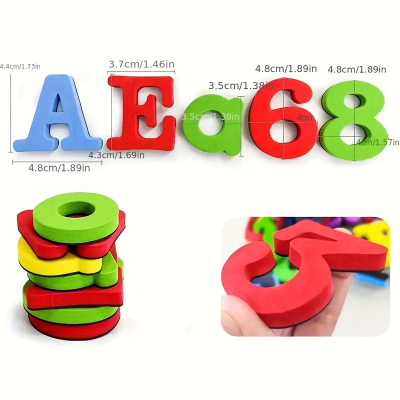 79 pcs Educational Magnetic Stickers For Kids - Ballimart