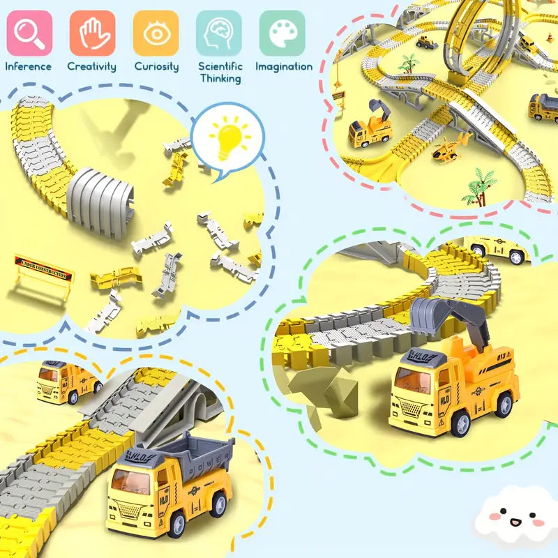 Electric Track Toy Car Toy, Over 8 Years Old - Ballimart