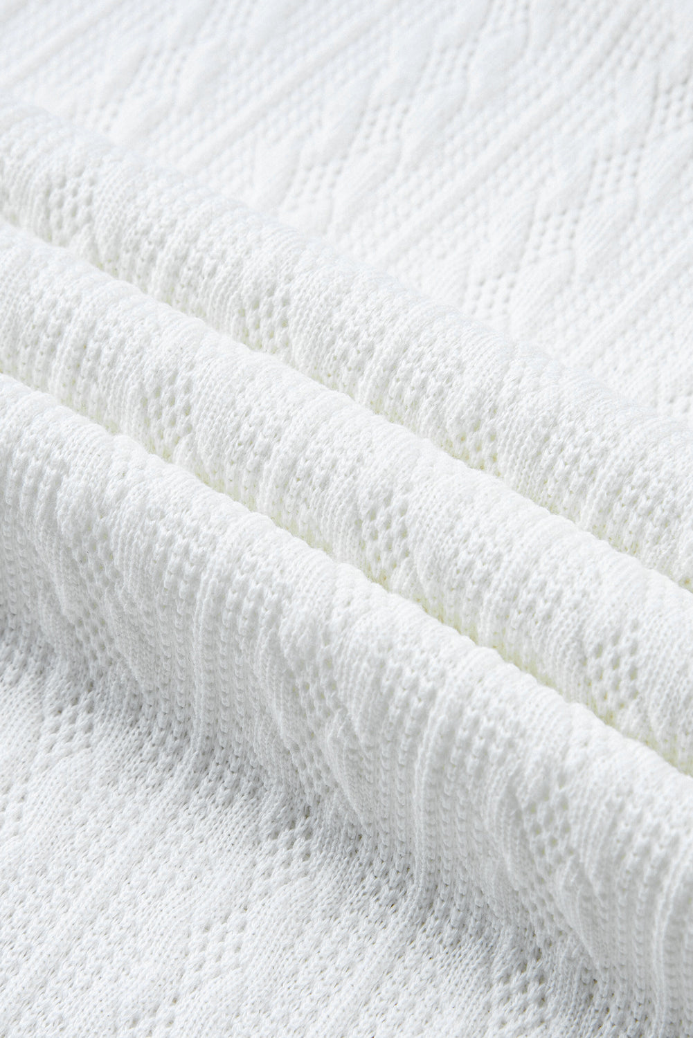 Light Blue Textured Color Block Loose Fit T Shirt - Ballimart