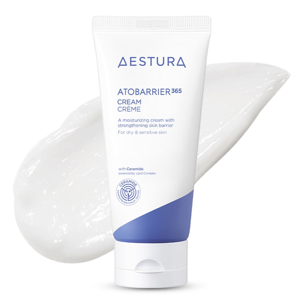 AESTURA ATOBARRIER365 Cream | Korean Ceramide Moisturizer for Barrier Repair & Sensitive Skin | 120-Hour Hydration with Capsuled Ceramides
