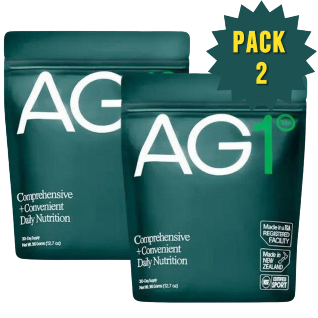 AG1 Athletic Greens 12.7 oz 360g Powder Supplement pack of 2