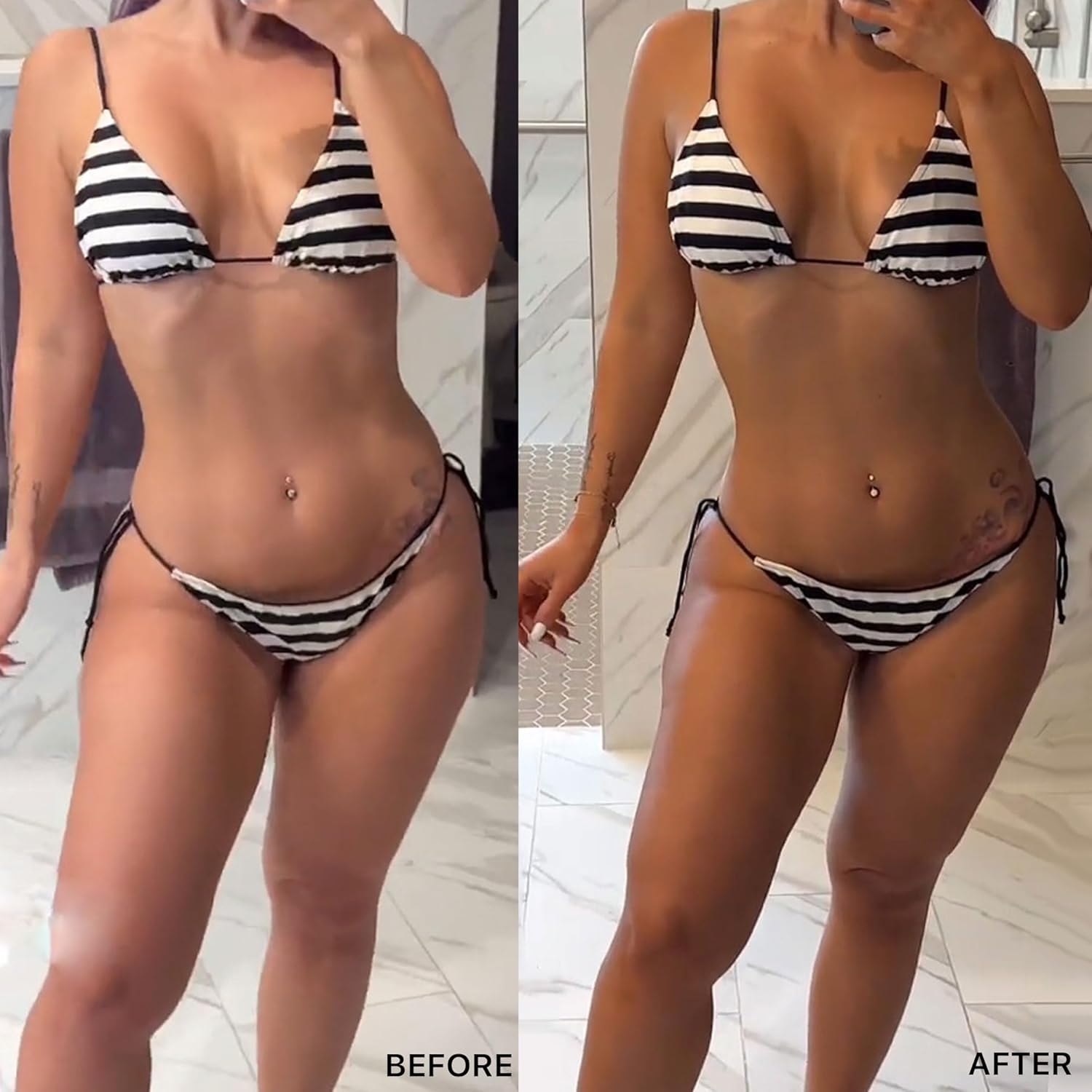 Beauty by Earth Natural Self Tanner - USA-Made, Organic Ingredients, Streak-Free Tan with Aloe Vera & Coconut | Medium to Dark Skin Tones - Ballimart