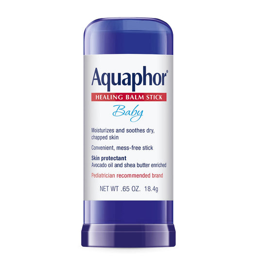 Aquaphor Baby Healing Balm Stick – Moisturizing &amp; Protective with Avocado Oil &amp; Shea Butter (0.65 Oz)