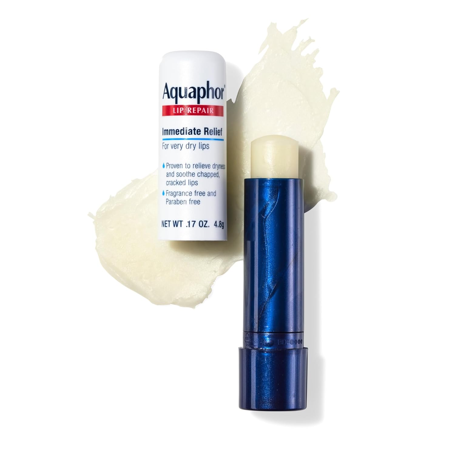 Aquaphor Lip Repair Stick - Moisturizing Lip Balm Multipack for Chapped & Dry Lips, 0.17 Oz, 2 Pack