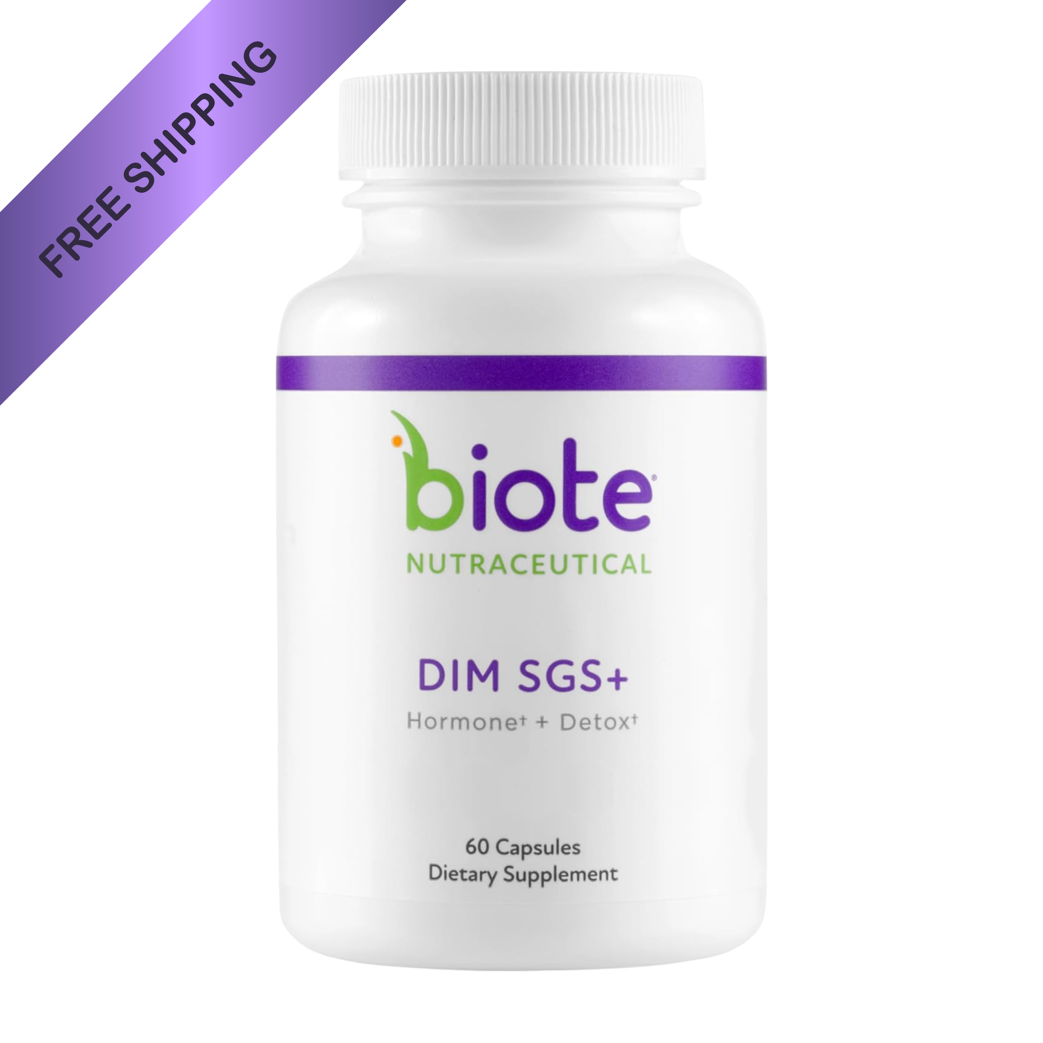 BioTE Nutraceuticals DIM SGS+ – Hormone Balance & Detox Support | 60 Capsules