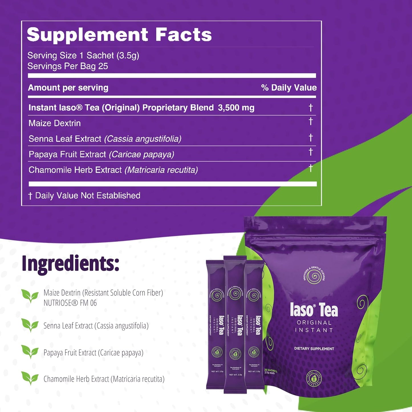 Iaso Instant Tea (Original) – Detox & Balance in Every Sip!