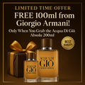 Free 100ml with Giorgio Armani Acqua Di Giò Absolu 200ml – Limited-Time Offer