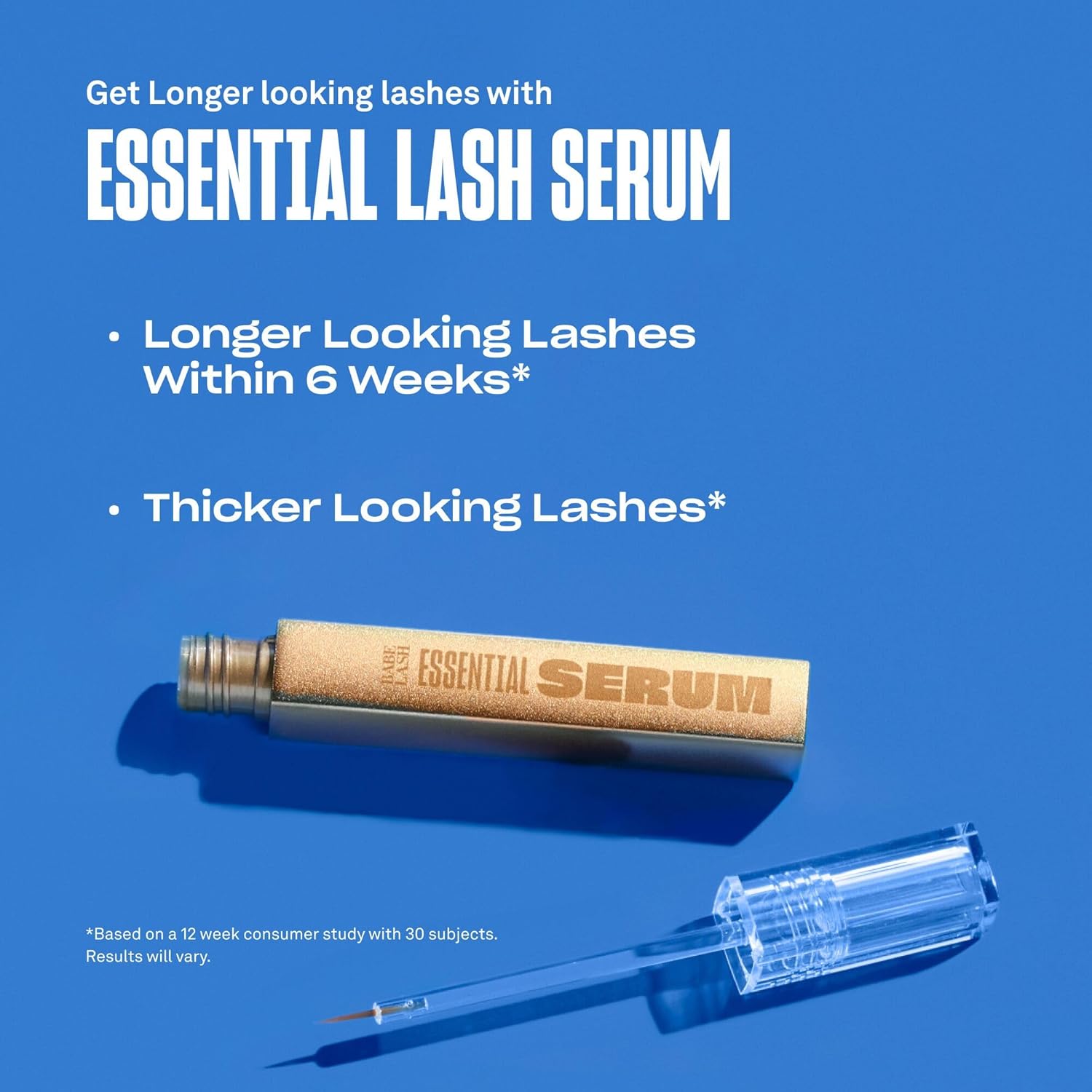 Babe Original Eyelash Serum - Lash Enhancing Serum for Fuller, Longer Lashes, Vegan & Cruelty-Free | Natural Lashes & Extensions Friendly