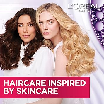 L'Oreal Paris Elvive Hyaluron Plump Shampoo & Conditioner Set – Hydrating Hair Care with Hyaluronic Acid for 72-Hour Moisture