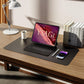 YSAGi Leather Desk Pad Protector - Large Non-Slip PU Leather Office Desk Mat, Waterproof Laptop Desk Blotter, Writing & Mouse Pad for Home and Office, 23.6" x 13.8", Black - Ballimart
